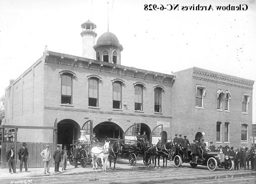 nc-6-928 - Fire Hall No. 1, Edmonton, Alberta. - 1914